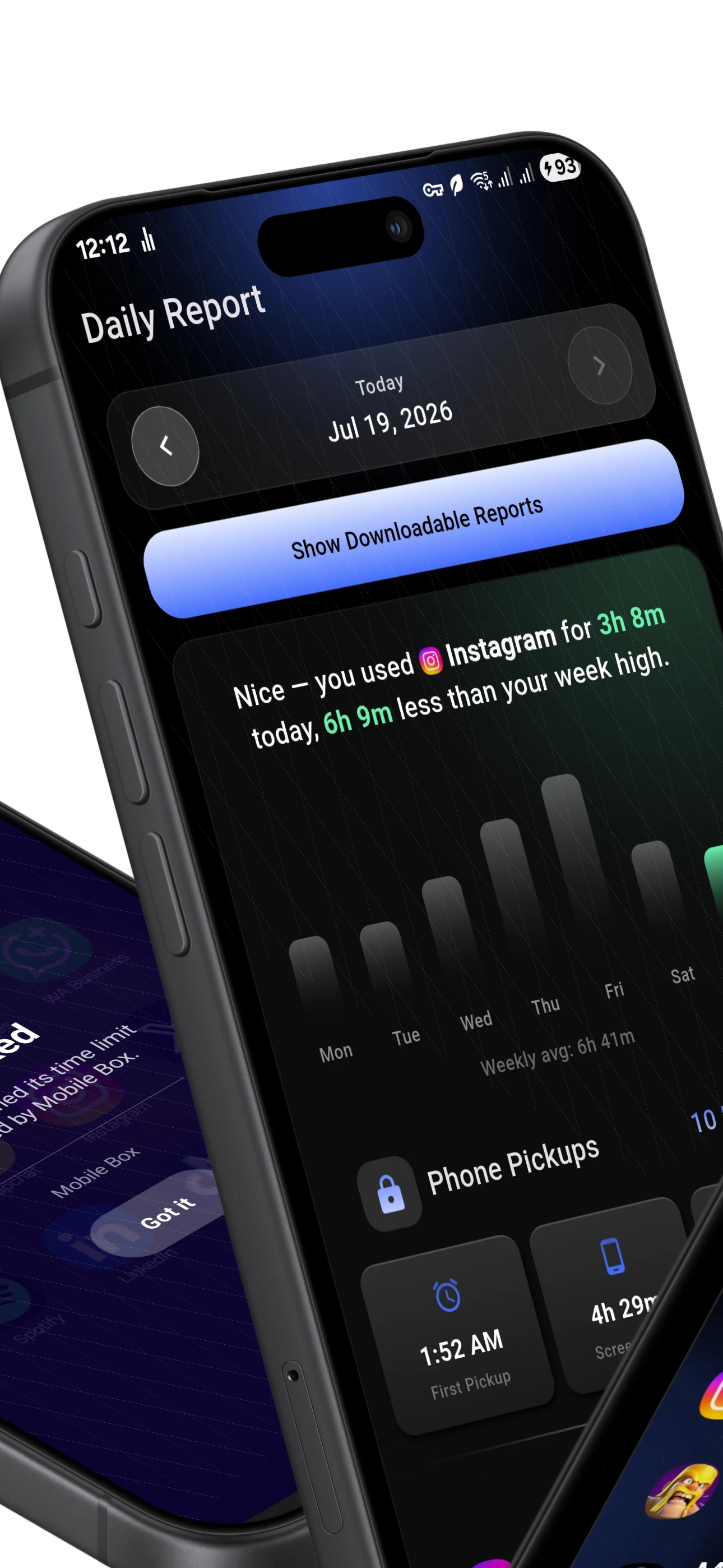 Mobile Box - Screen Time App screenshot